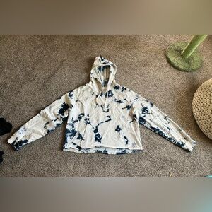 Natural by Known Supply tie dye aria hoodie in size XL